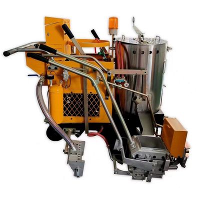 5.5HP गैसोलीन थर्मोप्लास्टिक लाइन स्ट्रिपिंग मशीन चलती गति 12km/H