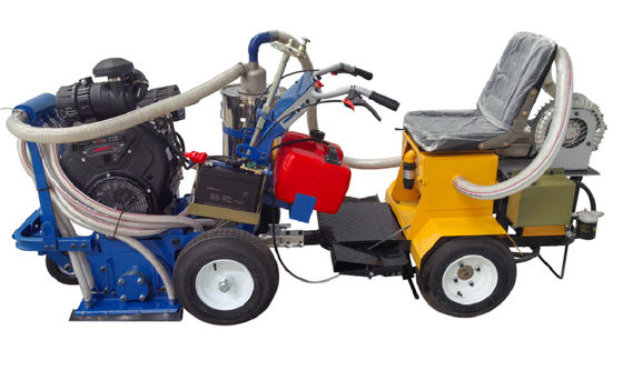 पीसीडी रोड लाइन मार्किंग हटाने की मशीन सक्शन रीसायकल के साथ